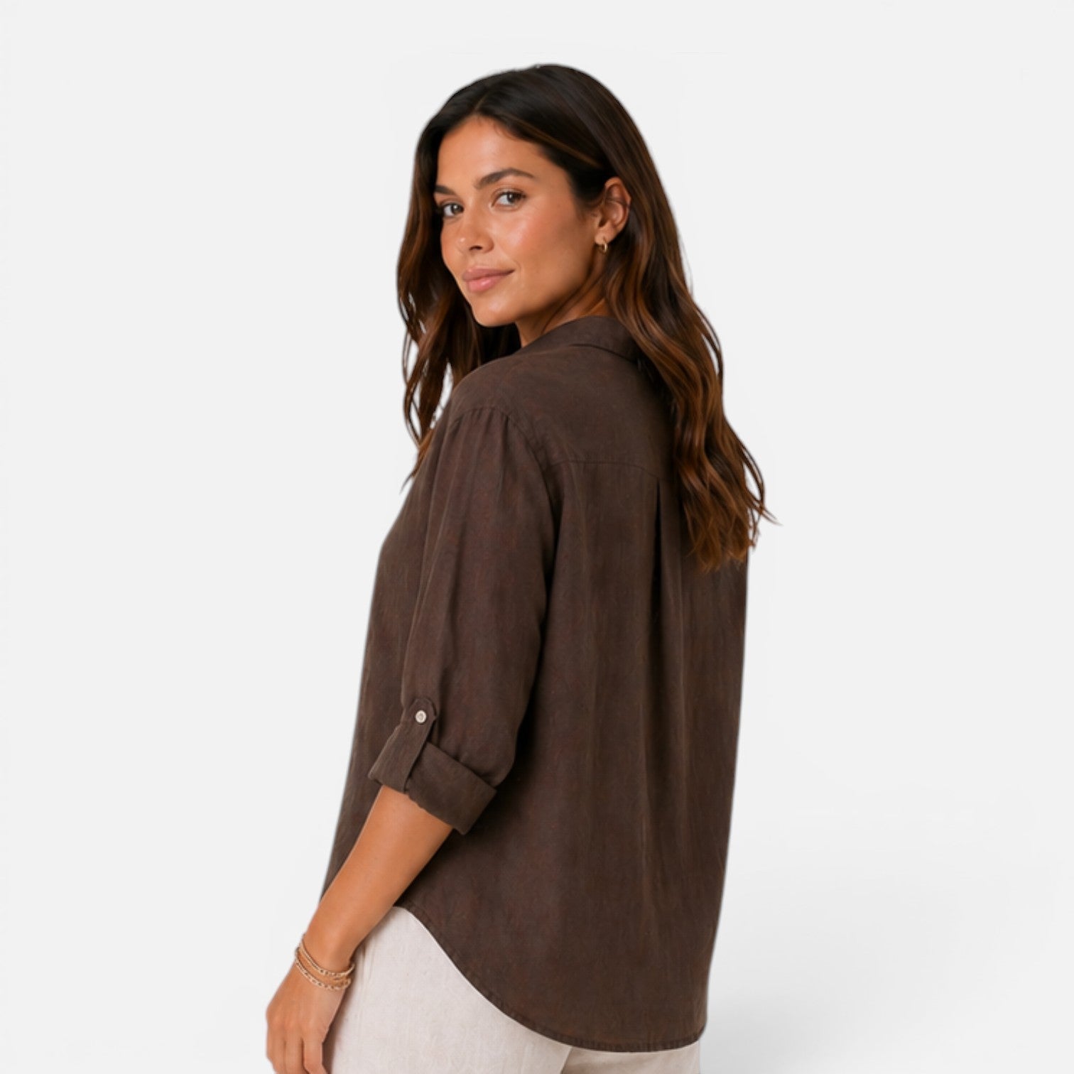 Maison Straver | Women’s Shirt Relaxed Fit Breathable Lightweight Summer Top