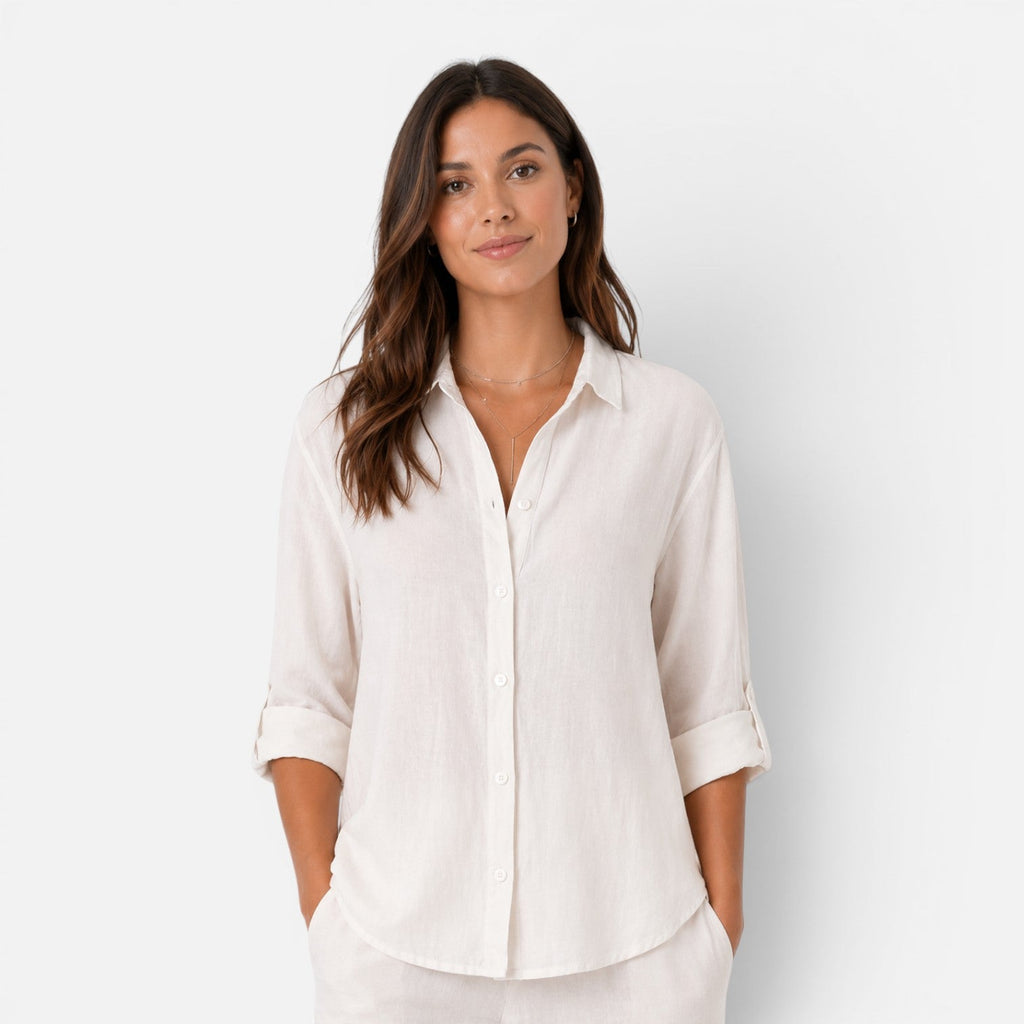 Maison Straver | Women’s Shirt Relaxed Fit Breathable Lightweight Summer Top