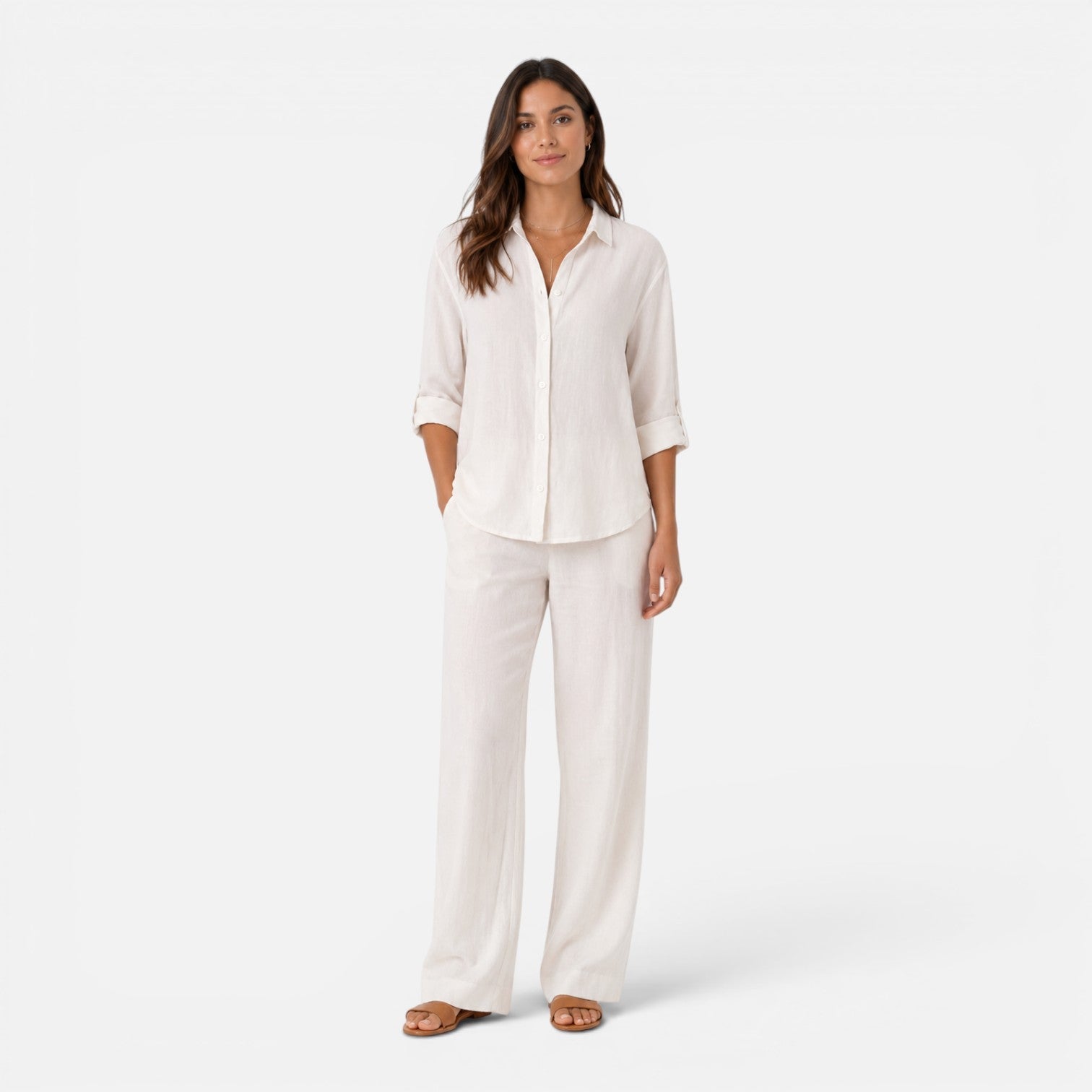 Maison Straver | Women’s Shirt Relaxed Fit Breathable Lightweight Summer Top