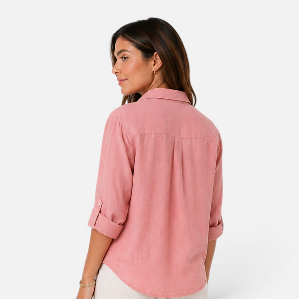 Maison Straver | Women’s Shirt Relaxed Fit Breathable Lightweight Summer Top