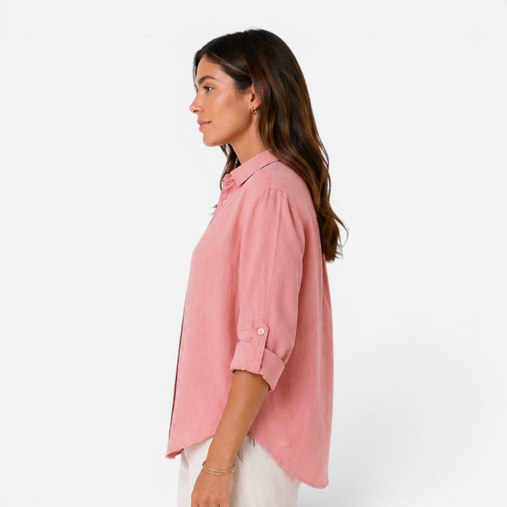Maison Straver | Women’s Shirt Relaxed Fit Breathable Lightweight Summer Top