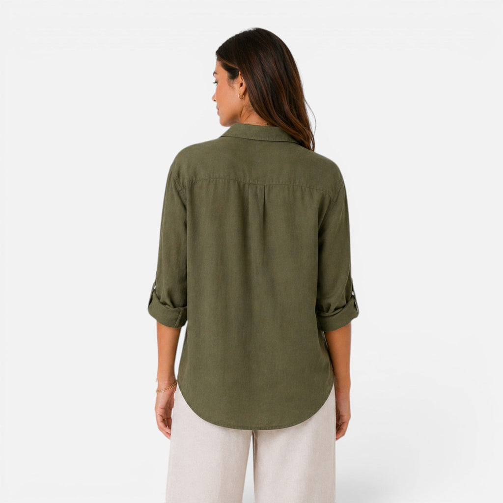 Maison Straver | Women’s Shirt Relaxed Fit Breathable Lightweight Summer Top
