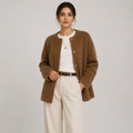Women's Classic Knit Cardigan Refined Warm Heritage Style