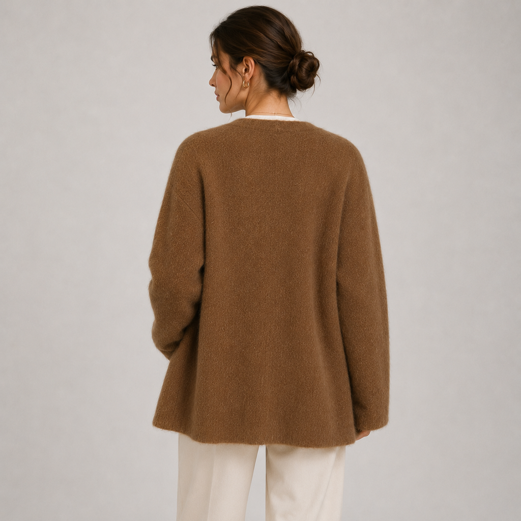 Women's Classic Knit Cardigan Refined Warm Heritage Style