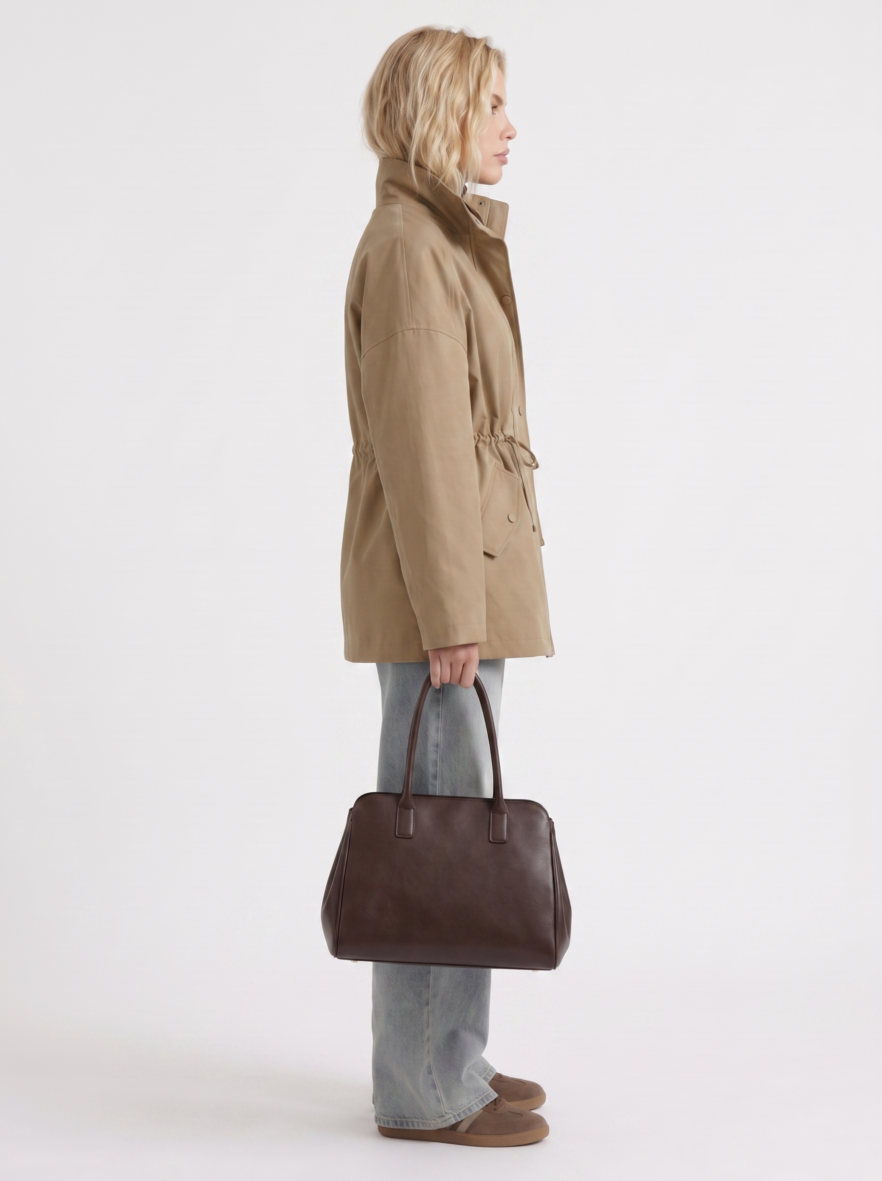 Indira Utility Jacket - Khaki