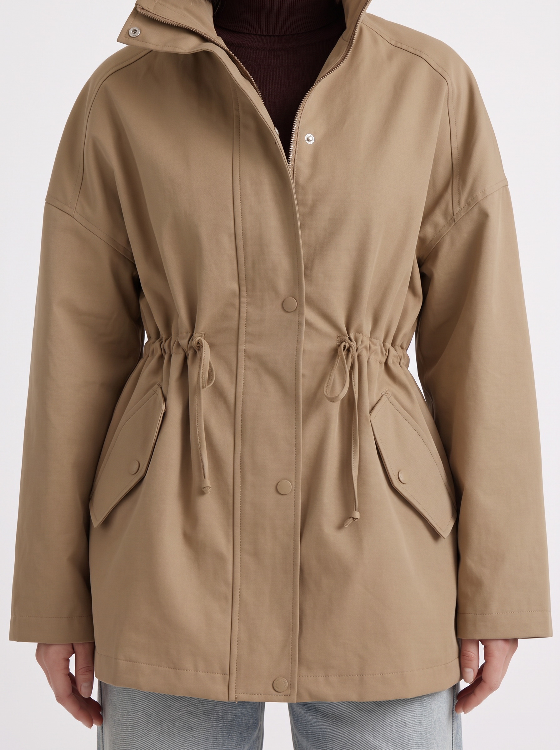 Indira Utility Jacket - Khaki
