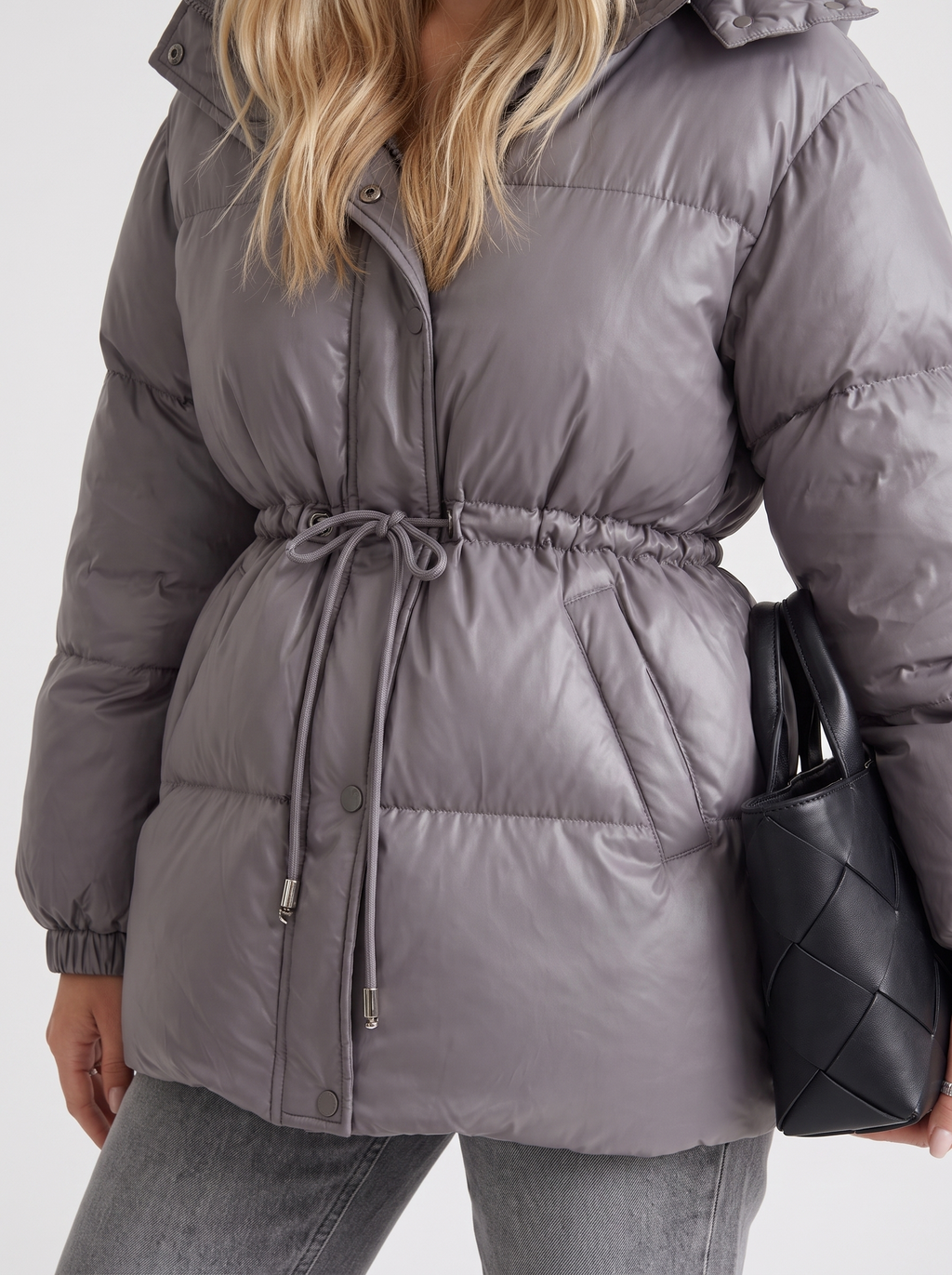 Lana Puffer Jacket - Dark Gray