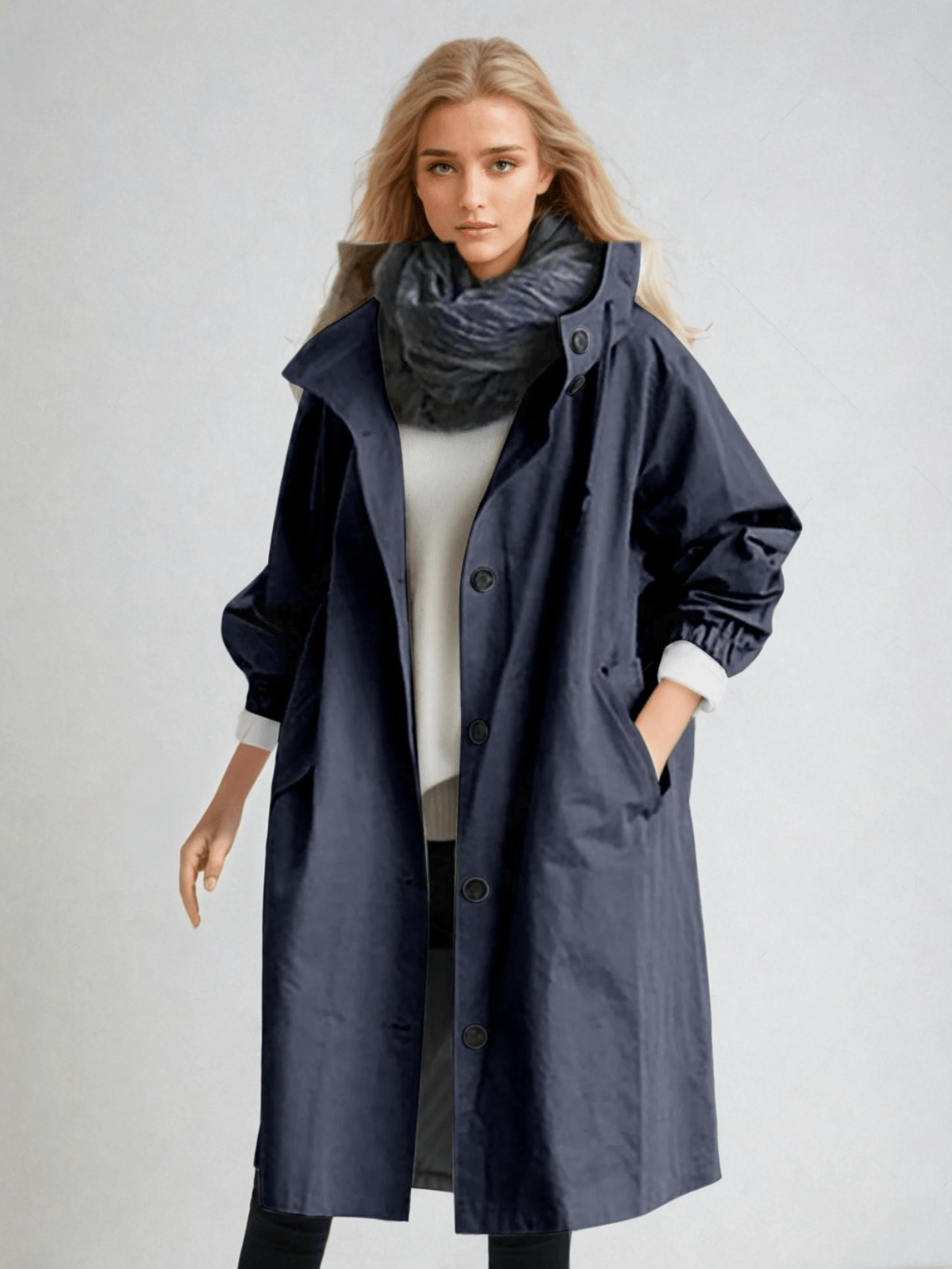 Women's Packable Rain Jacket – Hooded Waterproof Coat