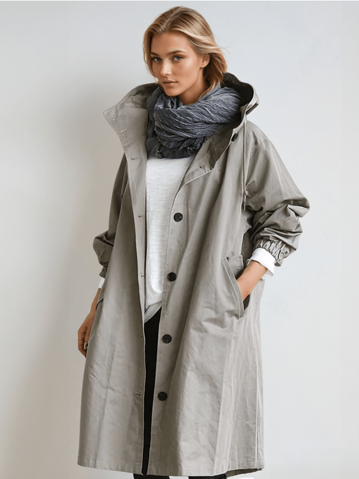Women's Packable Rain Jacket – Hooded Waterproof Coat