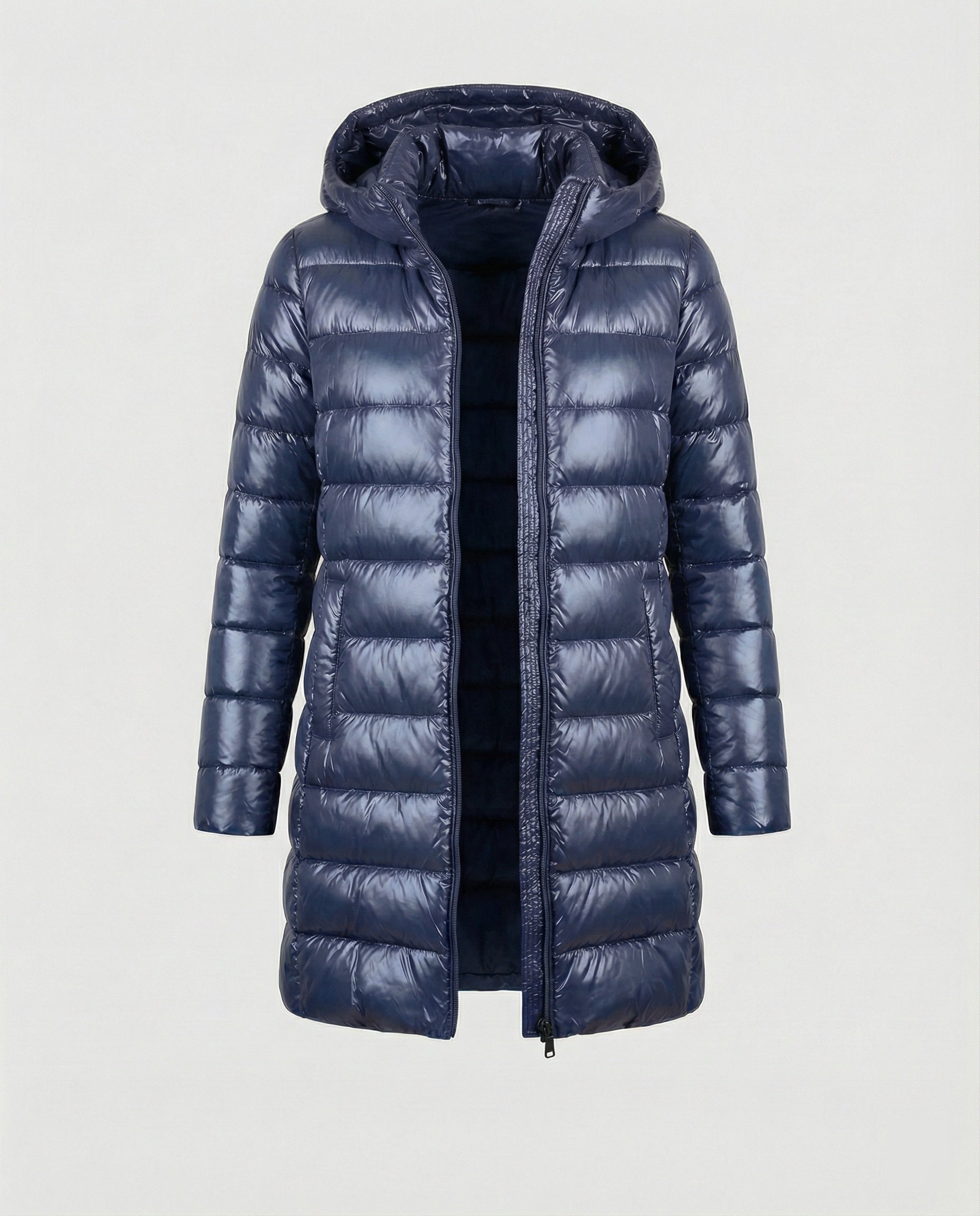 Women's Packable Puffer Jacket – Ultralight Hooded Transitional Jacket