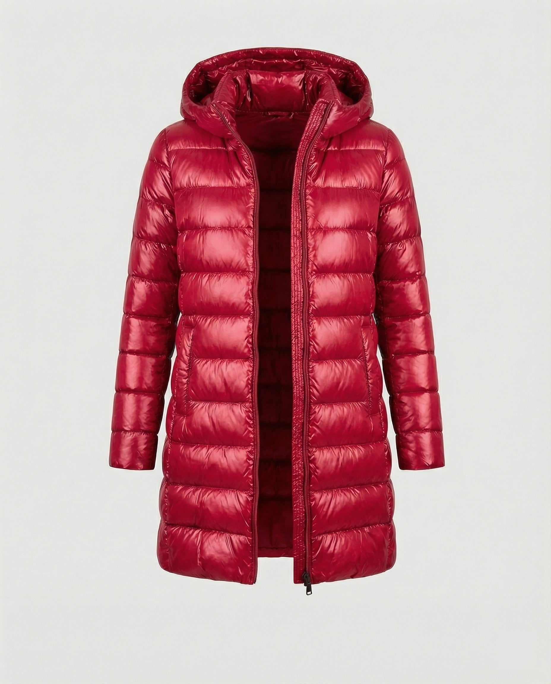 Women's Packable Puffer Jacket – Ultralight Hooded Transitional Jacket