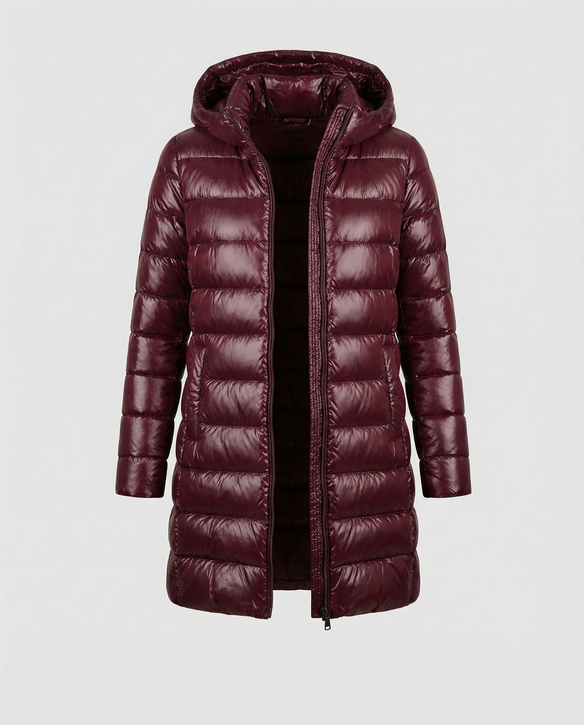 Women's Packable Puffer Jacket – Ultralight Hooded Transitional Jacket